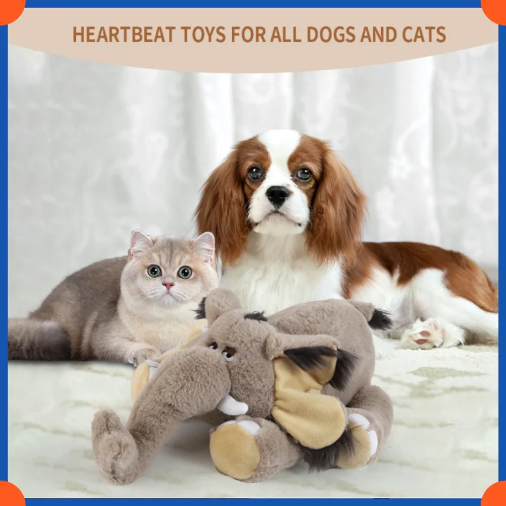 Plush Puppy Heartbeat Toys, Birthday Gifts, Rich Dog Puzzle Toys, Behavior Training, 16 Christmas
