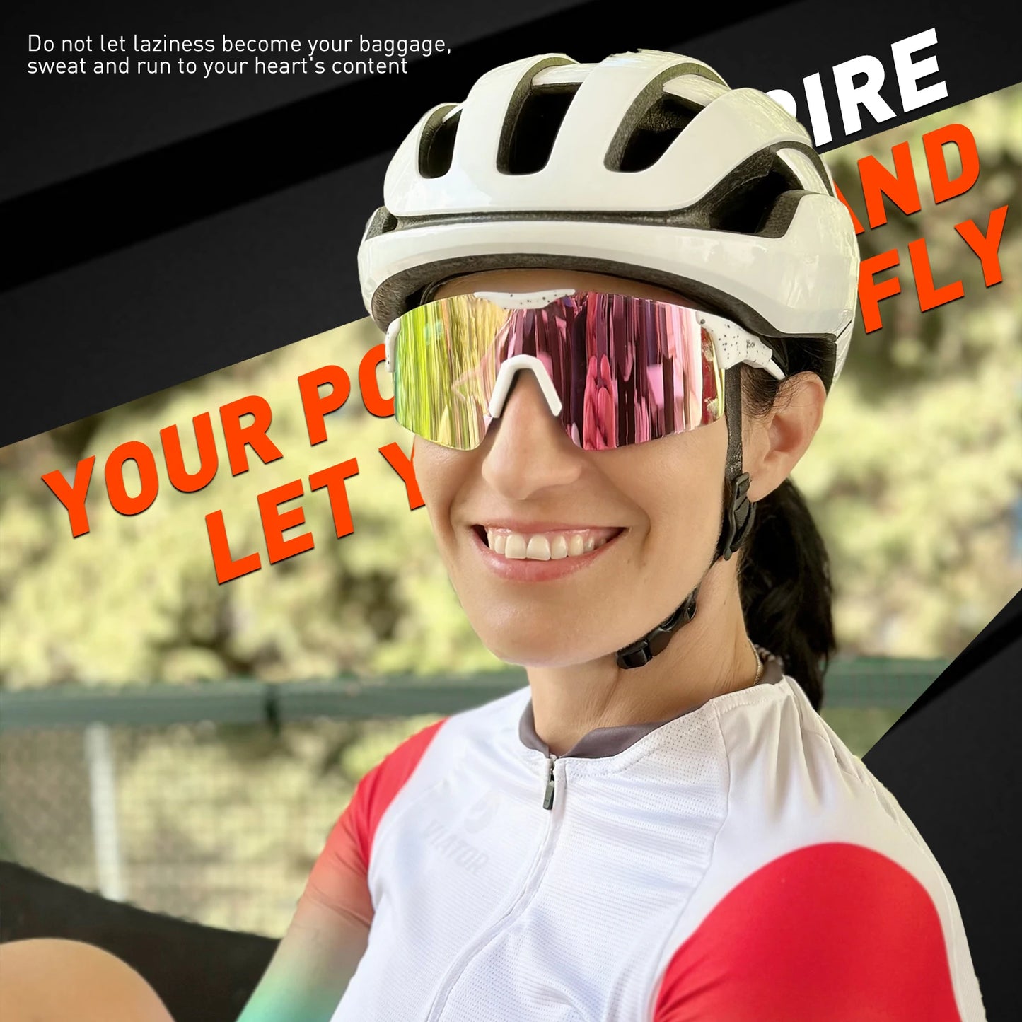 SCVCN Polarized Cycling Sunglasses Outdoor Sports Bicycle Sunglasses Men Women MTB Cycling Glasses Road Bike Glasses