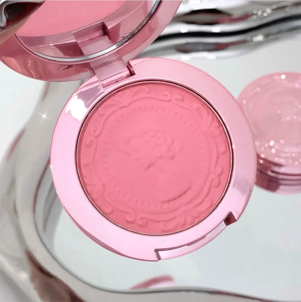 Three dimensional relief mist Color blush natural tender delicate hold makeup low saturation female blush cream