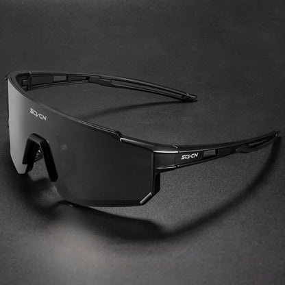 SCVCN Outdoor Cycling Sunglasses Men MTB Bike Glasses  Sports Mountain Climbing fishing Women Bicycle Cycling UV400 Goggles