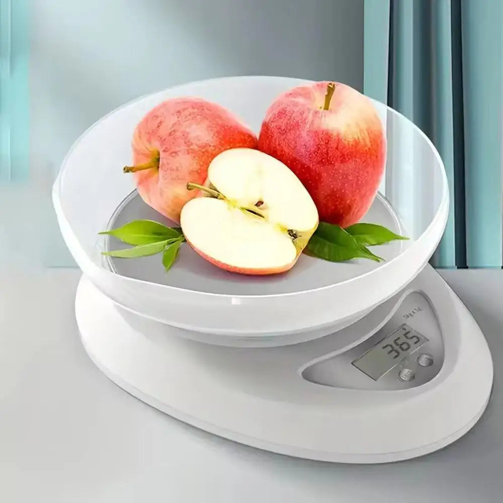 5kg/1g LED Electronic Scales Food Coffee Balance Measuring Weight Portable Digital Baking Scale Kitchen Accessories Tools