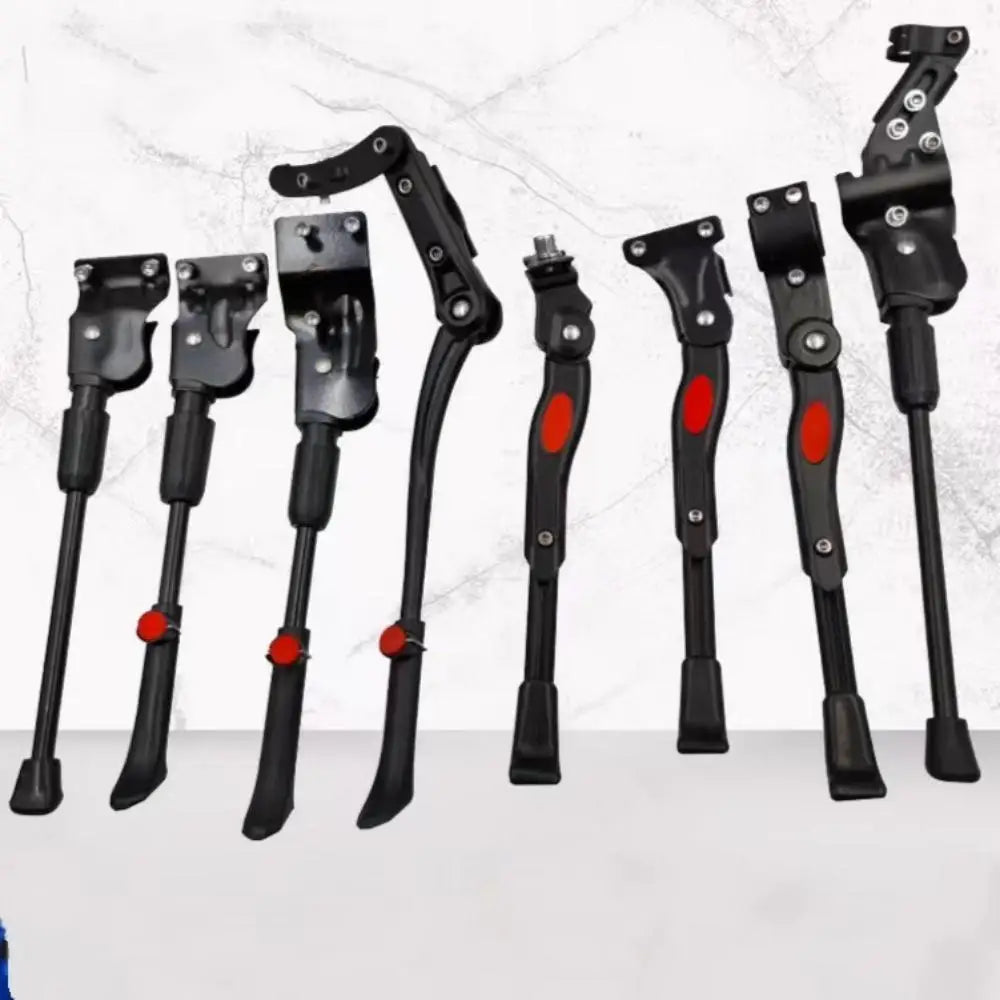 Adjustable Bicycle Kickstand for 22-26 Inch Mountain Bike Side Support Parking Rack Compatible with 24 Inch Wheels
