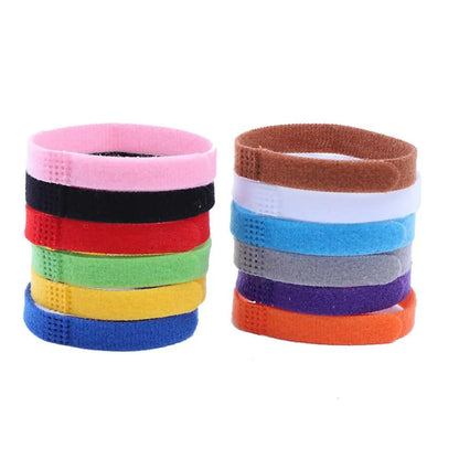 KIYUE 12 Pcs Puppy Whelping Collars Newborn Pet Collars Soft Adjustable ID Bands Puppy ID Collars For Newborn Pet Dog Cat