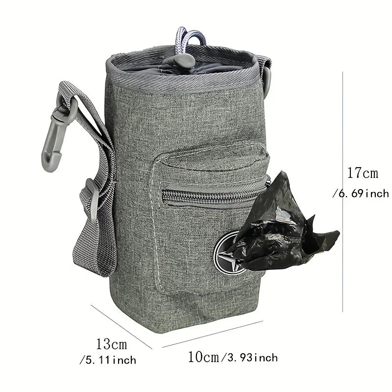 Pet Training Waist Bag Portable Outdoor Poo Bags Dog Training Bags Pet Snack Food Container Puppy Snack Waist Bag Pets Supplies
