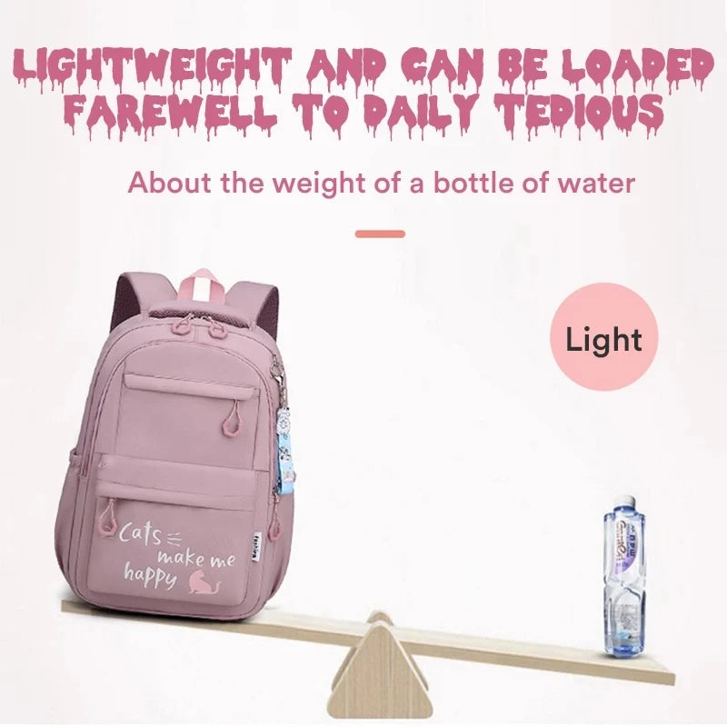 Teenage Girls School Bag Children Backpack Class Child Kids Back Pack Kawaii Bagpack Cute Women Rucksack Female Bolsas Portfolio