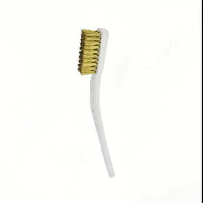 1/3/5pcs Mini copper plating Brass Wire Brush Set for Paint & Rust Removal Industrial Metal Polishing Burr Cleaning Tool