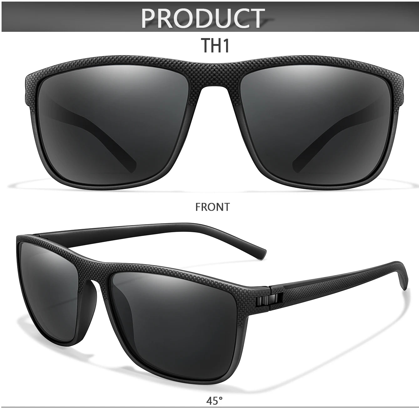LOISRUBY Brand Classic Cycling Polarized Sunglasses Men Women Mtb Bicycle Square Eyewear Camping Hiking Driving Goggles UV400