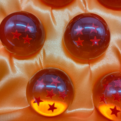 3.5cm 1:1 Resin Ball 7 Pieces / Set Action Figure Toys Summon Shenron Wishing Collection Anime Model Gift