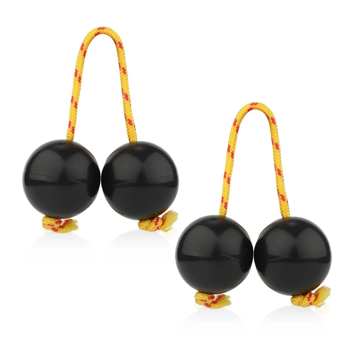2pcs Kashaka Rhythmic Balls,Portable Kashaka Rhythmic Shaker,Single Hand Percussion Instruments,For Kid Adults Beginners