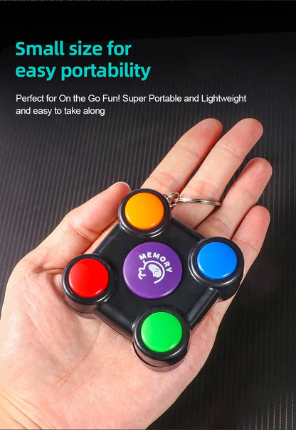 Creative puzzle mini memory game console toy - color box packaging