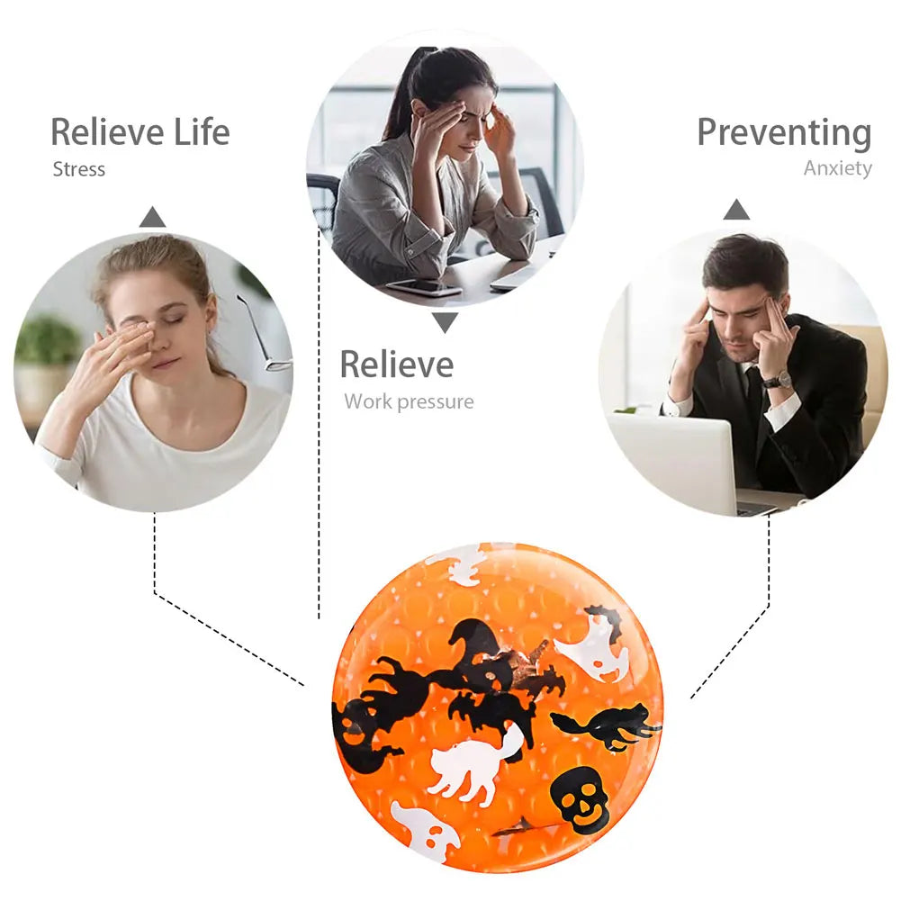 Washable Multi Style Halloween Children's Gifts Can Be Squeezed To Relieve Stress Parties Holidays Funny Props Gifts