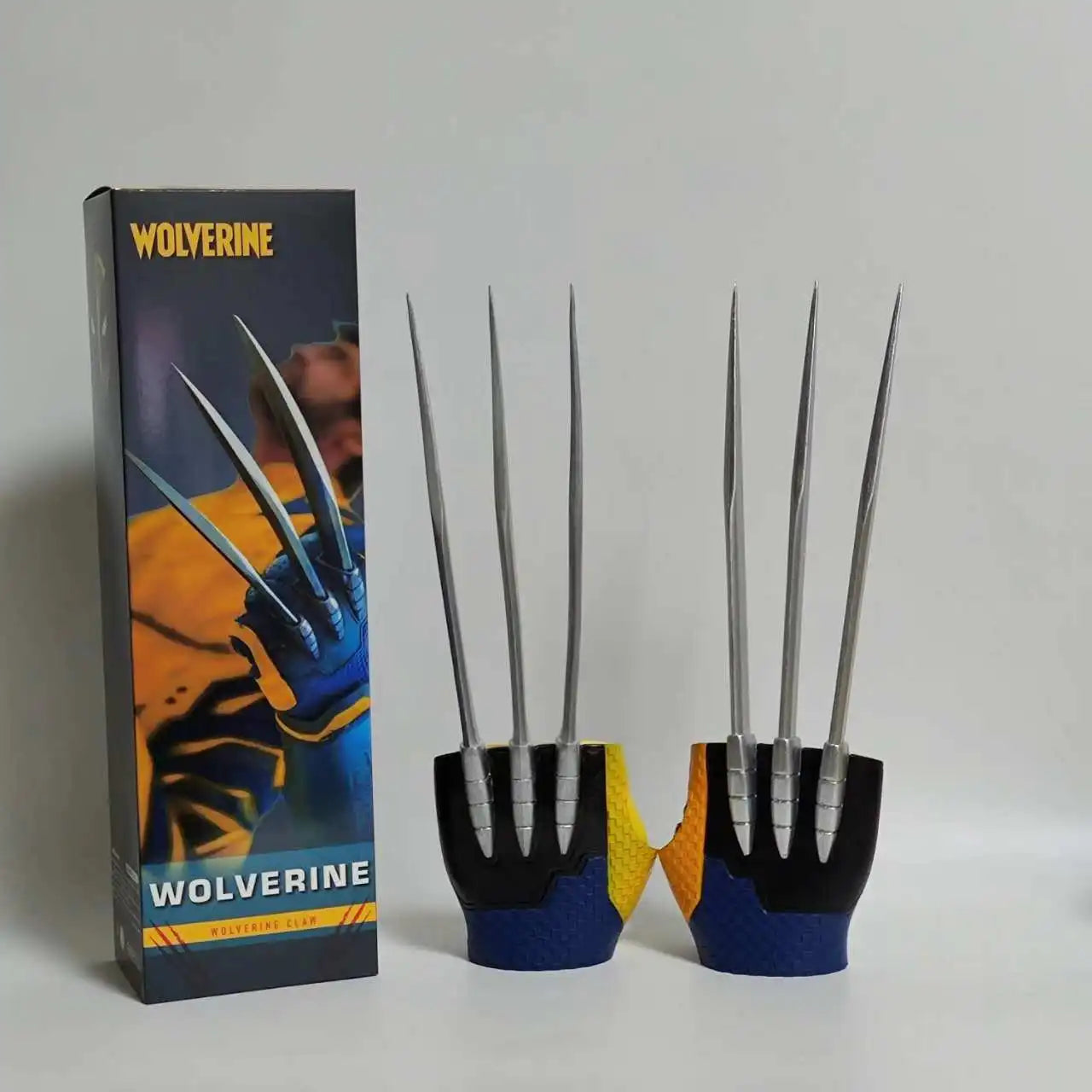Deadpool 3 Wolverine Claw Gloves Wearable Fun Play COSplay Prop Model Ornament Figure Toy