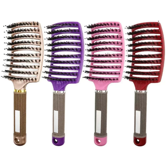 Magic Scalp Massage Brush Detangling Hair Brush Women Wet Curly Hair Comb Fluffy Salon Hairdressing Combs Barber Styling Tools