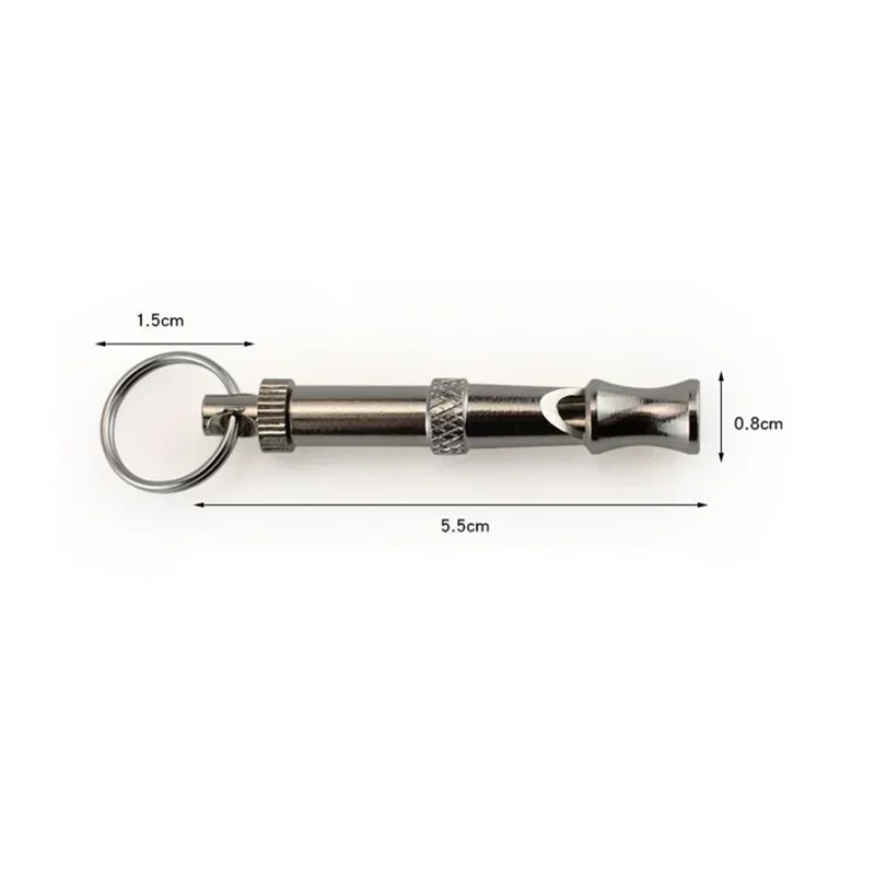 Pet Training Supplies Ultrasonic Dog Whistle Adjustable Frequency Portable Dog/Pigeon Training Whistle Small Dog Training Tool