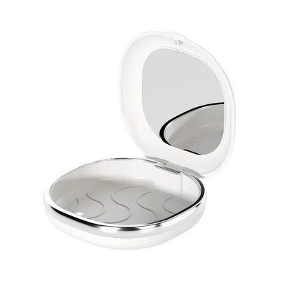 Fashion Braces Case with Mirror Dental Retainer Box Magnetic Aligner Mouth Guard Container For Teeth Travel False Denture Boxes