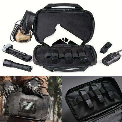 Tactical Gun Bag Airsoft Pistol Pouch Outdoor Sport Hunting Concealed Carry Portable Handgun Protection Case Hunting Accessories