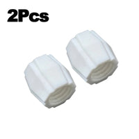 2Pcs White
