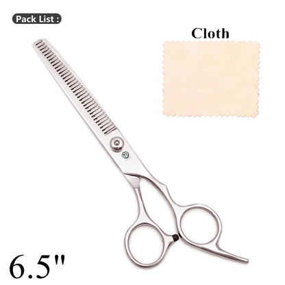 Purple Dragon Dog Grooming Scissors 6.5" 7" Straight Scissors Thinning Shears Professional Pets Shears Curved Scissors Z4001