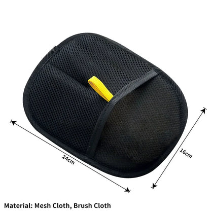 1/2pcs New Pet Grooming Gloves Static Dedusting Brush Pet Hair Remover Brush Removing Dog Cat Hair From Sofa Carpet Clothes