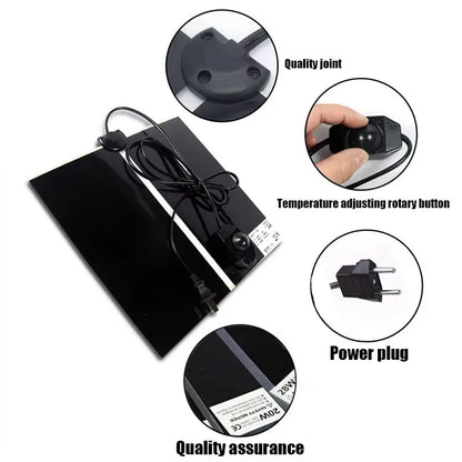 Reptile Heating Pad Spider Scorpion Palace Guarding Pet Snake Lizard Hedgehog Hamster Crawling Pet Insulation Pad