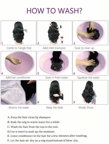 40 42 Inch 250% Wear And Go Glueless Wigs Body Wave Human Hair Wigs 13x4 13X6 Wet and Wavy HD Lace Frontal Wigs For Women