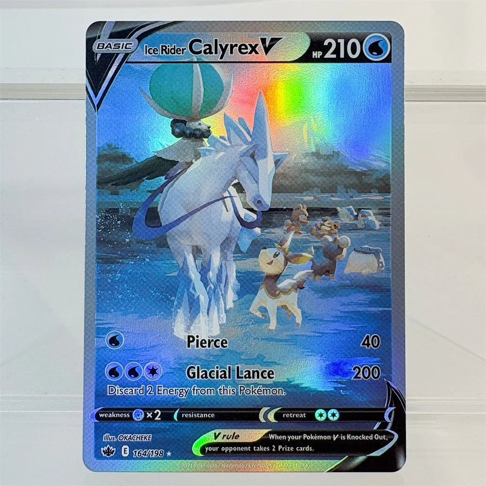 PKM Holographic Flash Proxy Cards Celebi Sylveon Vmax Calyrex Leafeon Charizard  PTCG PROXY Card The Best Gift for Collectors