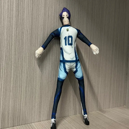 Blue Lock Plush Toys Hot Anime Peripheral Decorative Ornaments Abstract Twistable Wire Frame Decorative Items Gifts For Friends