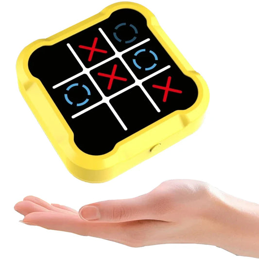 1PC Tic Tac Toe Electronic Chessboard Multifunctional Children's Education Strategy Toy Interactive Brain Game Parent-Child Fun