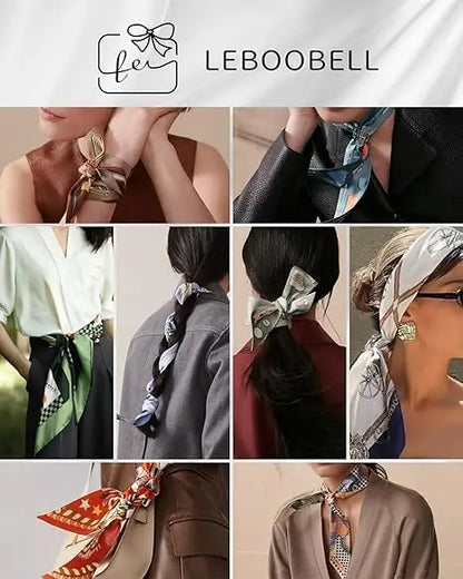 Silky 68x68cm Square Scarf – Stylish & Soft, Multipurpose Head Cover & Elegant Neck Wrap Stylish Print, Silky Soft & Versatile