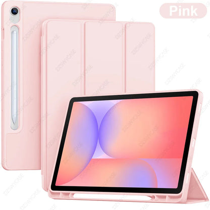 Case for Samsung Galaxy Tab S10/S9 FE / S10 Lite 10.9 inch / S9 11 inch Tablet, Ultra-Thin Protective Cover with Auto Sleep/Wake