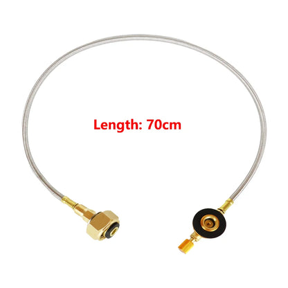 Camping Gas Stove Gas Refill Adapter Outdoor Cylinder Filling Adapter Gas Tank Furnace Connector Accessories Camping Equipment