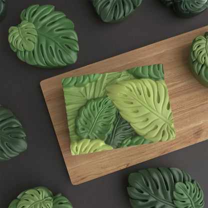 3D Tropical Leaves Silicone Mold for Handmade Soap Candle Resin Macking Molds DIY Art Crafts Aromatherapy Gypsum Ornaments Mould