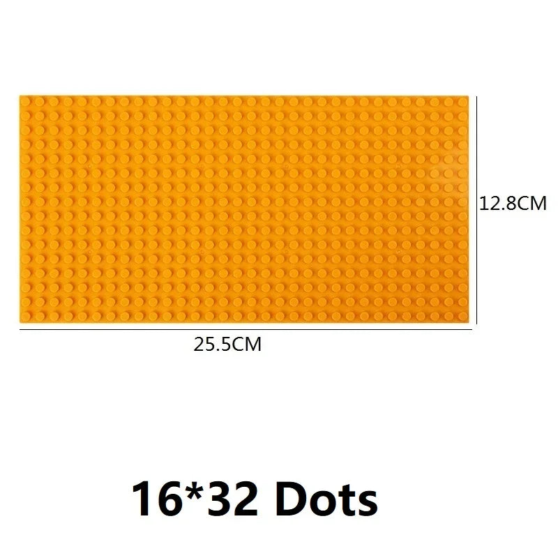 Single Double Sided Classic Base Plates Blocks Plates  32x32 16x16 16x32 Dots DIY Simulated scene Building block base Toy