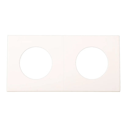 1 Set Coin Storage Stamp Holder Square Cardboard Case Coin Album Collection Coin Holders Flip Clip Coin Capsules Cover Storage