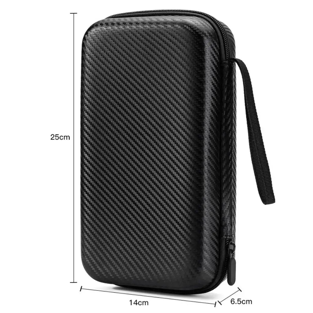 Portable EVA Phone Charger Shaver Zipper Bag Protection Case Hard Disk Data Cable Headphone Storage Pocket Pouch
