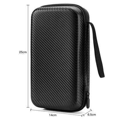 Portable EVA Phone Charger Shaver Zipper Bag Protection Case Hard Disk Data Cable Headphone Storage Pocket Pouch