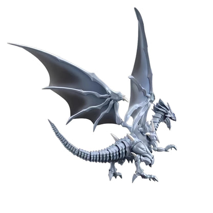 【New-Hot】Yu-Gi-Oh Arrogant Dragon Blue-Eyes White Dragon  Assembly Model Figure Desktop Decoration Holiday Birthday Gift