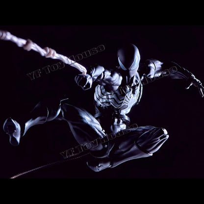 Mess Toys Genuine Facftory Figure Black Suit Neighbor Symbiote Scarlet Spider Kaine Parker Black Red Spider Action Figure Toys