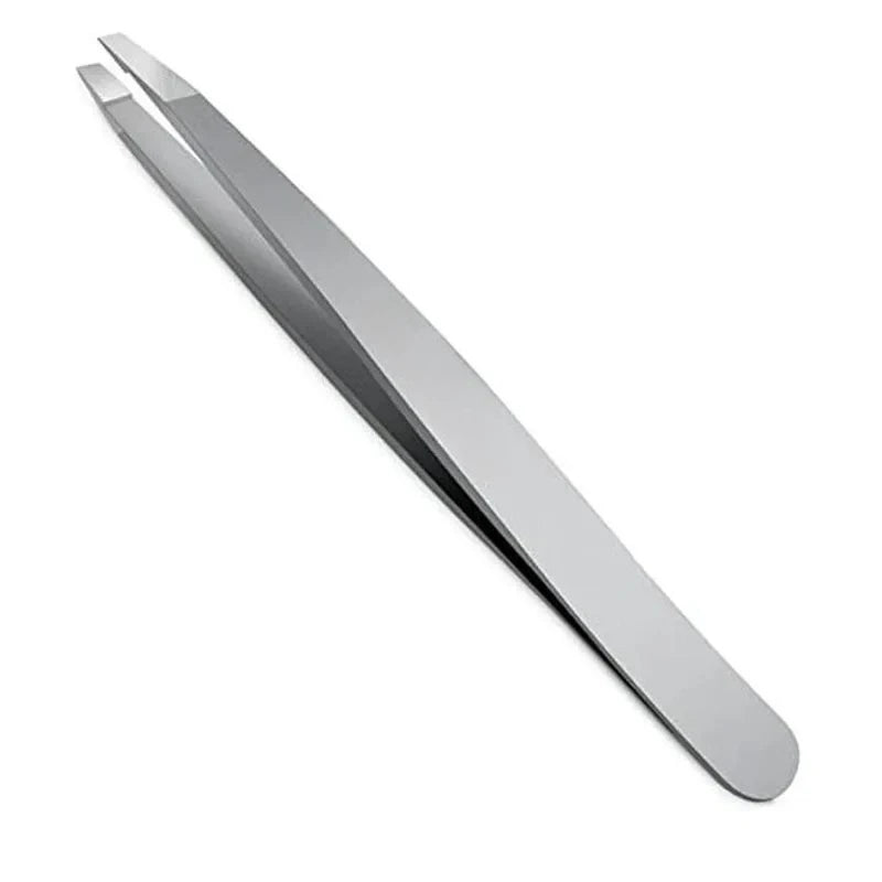 Hair Removal Makeup Tools Eyebrow Tweezer Stainless Steel Oblique Eye Brow Clips Eyelashes Extension Double Eyelid Tools Beauty