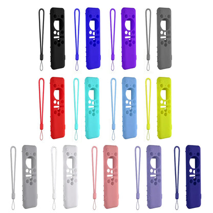 For Samsung BN59-01432A 01432B Remote Control Silicone Protective Case Shockproof Anti-Slip Smart TV Soft Sleeve with Lanyard