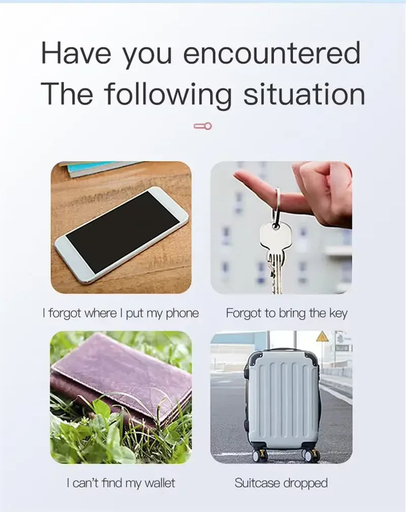 Mini GPS Tracker Bluetooth 5.0 Pet elderly Kids Wallet Tracking Smart Finder Locator Car Locator For IOS Android New