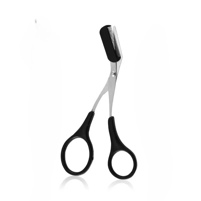 3pcs Set Eyebrow Kit For Women And Men Stainless Steel Eyebrow Grooming Set Including Eyebrow Comb Scissor, Eyebrow Trimmer Tool