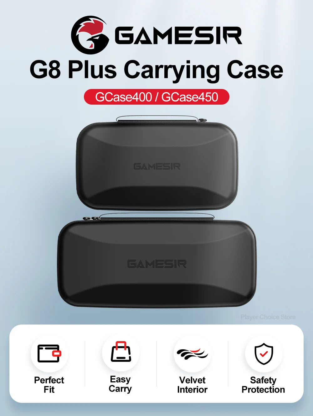 GameSir G8 Plus Carrying Case G8 Galileo X5 Lite X5s Controller Bag for X3 PRO X2 PRO X2s Type-C X4 Aileron Mobile Gamepads Box