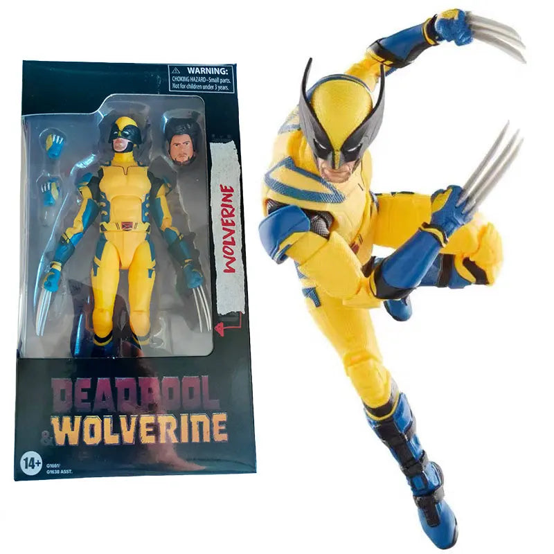 New stock Hasbro Marvel Legend series Wolverine yellow classic battle suit 6-inch movie figurine model toy collection birthday