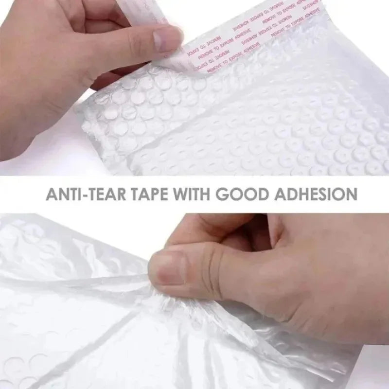 10-100PCS Bubble Mailers Wholesale White Padded Envelope for Packaging Mailing Gift Self Seal Shipping Bags Bubble Envelope