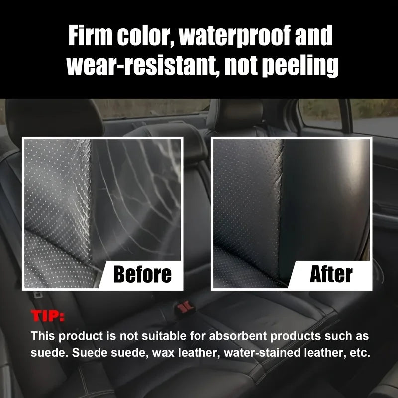 Car Plastic Restorer, Ceramic Coating, 2-3 Years of Long-Lasting Protection, Restoration and Whitening, Black Gloss, Plastic Trim and Rubber Maintenance