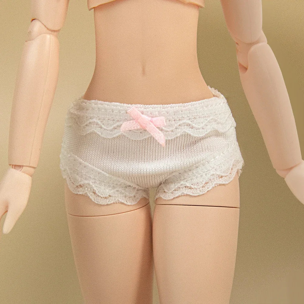 Blyth Panties Cute Lace Leggings White Pants for Ymy Licca Azones Ob22 24 27 Doll Accessories