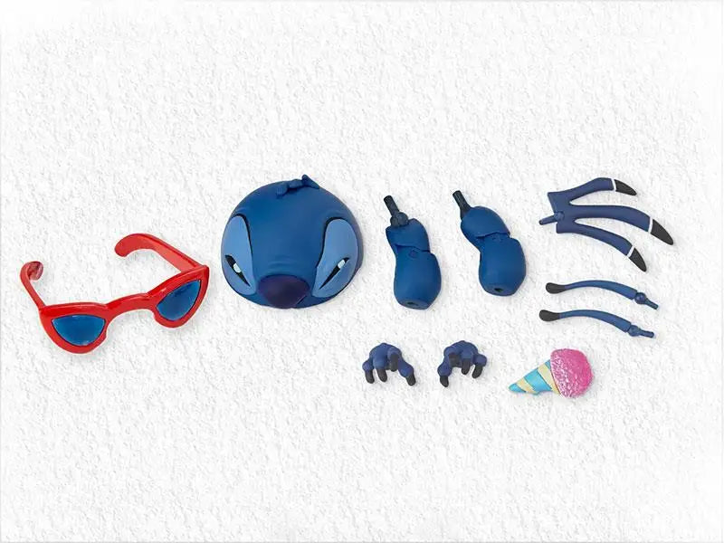 2025 New Kaiyodo Stitch Action Figure Revoltech Stitch Figurine Joint Mobile Model Toys Ko Version Collection Children Gifts
