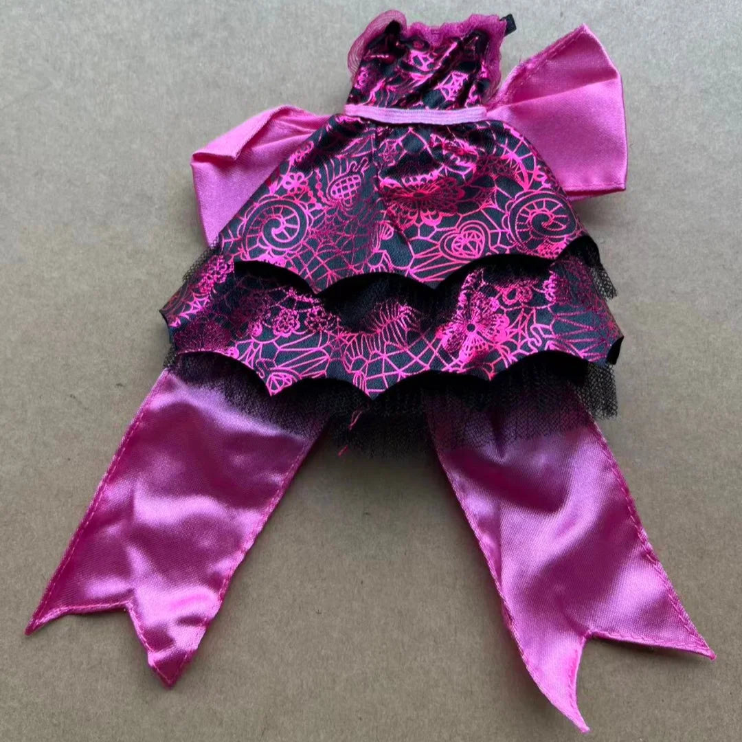 Colorful Dancing Doll Clothes Set Bratss Monster Doll Costume DIY Dressing Toy for Kids Includes Shirt Pants And Accessory