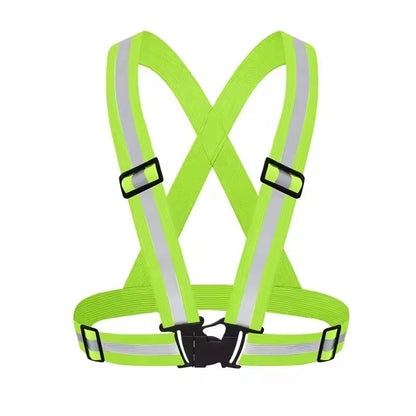 Reflective Safety Vest - High Visibility Vest Adjustable Straps for Outdoor Jogging, Cycling, Walking and Riding